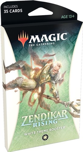 WTCC7535S6 MTG Zendikar Rising: White Theme Booster Pack published by Wizards of the Coast