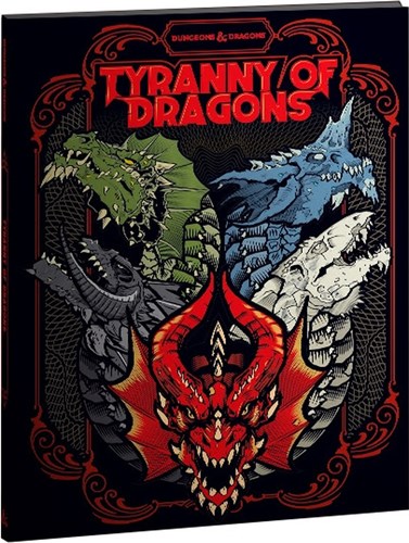 WTCC7741 Dungeons And Dragons RPG: Tyranny Of Dragons (Hoard Of The Dragon Queen And The Rise Of Tiamat) published by Wizards of the Coast