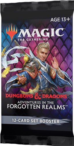 WTCC8755S MTG Adventures In The Forgotten Realms Set Booster Pack published by Wizards of the Coast