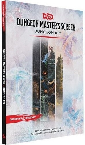 WTCC9940 Dungeons And Dragons RPG: Dungeon Master's Screen Dungeon Kit published by Wizards of the Coast