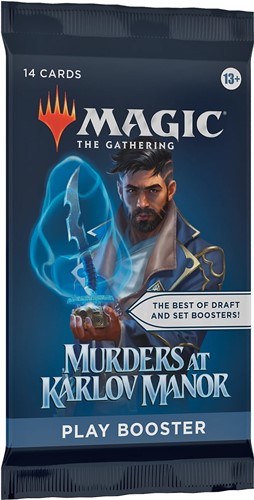 2!WTCD3025S MTG Murders At Karlov Manor Play Booster Pack published by Wizards of the Coast