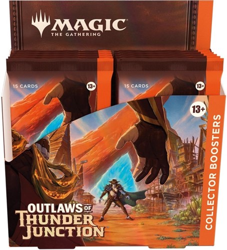WTCD3262 MTG: Outlaws Of Thunder Junction Collector Booster Display published by Wizards of the Coast