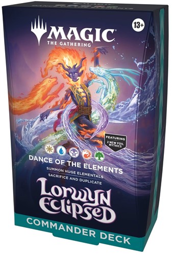 2!WTCD50750001S2 MTG Lorwyn Eclipsed Dance Of The Elements Commander Deck published by Wizards of the Coast