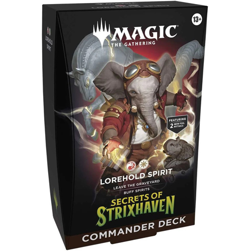 WTCD53390001S3 MTG Secrets Of Strixhaven Lorehold Spirit Commander Deck published by Wizards of the Coast