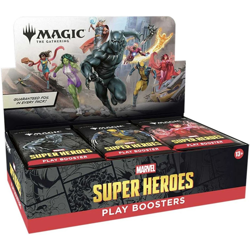 WTCD53560001 MTG Marvel Super Heroes Play Booster Display published by Wizards of the Coast