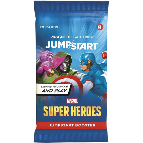 WTCD53630001S MTG Marvel Super Heroes Jumpstart Booster Pack published by Wizards of the Coast