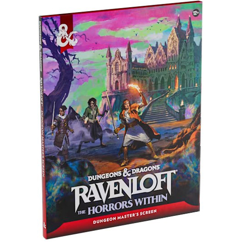 2!WTCD60170000 Dungeons And Dragons RPG: Ravenloft Horrors Within DM Screen published by Wizards of the Coast