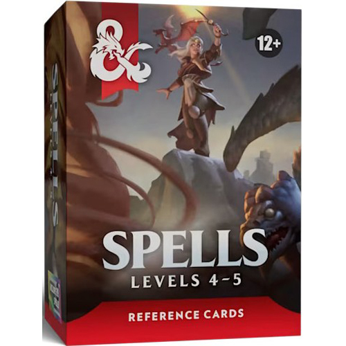 WTCD60380000 Dungeons And Dragons RPG: Trove Spells Levels 4-5 published by Wizards of the Coast