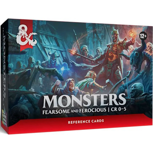WTCD60430000 Dungeons And Dragons RPG: Monsters - Fearsome And Ferocious published by Wizards of the Coast