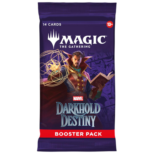 2!WTCD64610001S MTG Marvel Darkhold Destiny Play Booster Pack published by Wizards of the Coast