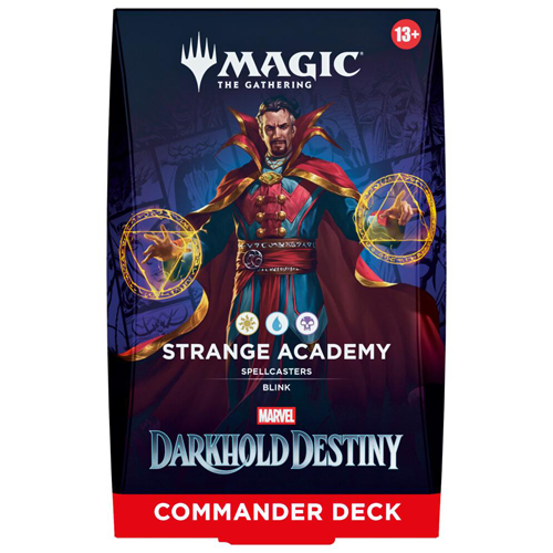 2!WTCD64660001S2 MTG Marvel Darkhold Destiny Strange Academy Commander published by Wizards of the Coast