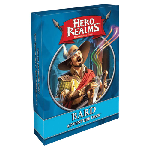 WWGHR544U Hero Realms Card Game: Bard Adventure Deck published by Wise Wizard Games