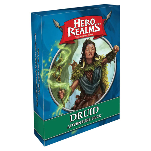 WWGHR545U Hero Realms Card Game: Druid Adventure Deck published by Wise Wizard Games