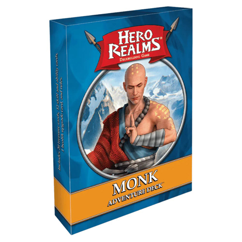 WWGHR546U Hero Realms Card Game: Monk Adventure Deck published by Wise Wizard Games