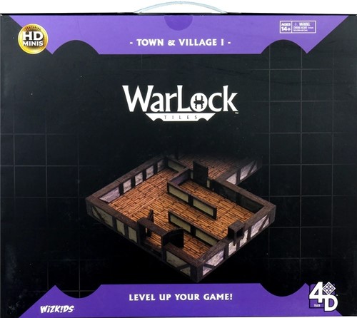 WZK16506 WarLock Tiles System: Town And Country published by WizKids Games