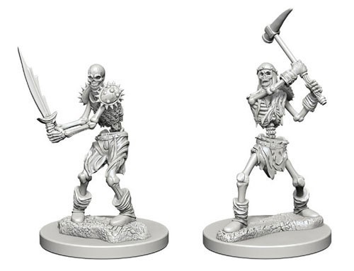 WZK72559S Dungeons And Dragons Nolzur's Marvelous Unpainted Minis: Skeletons published by WizKids Games