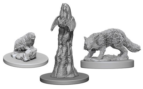 Pathfinder Deep Cuts Unpainted Miniatures: Familiars