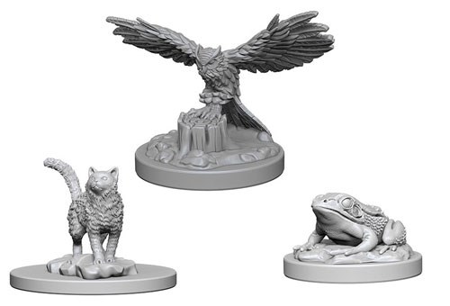 WZK73094S Pathfinder Deep Cuts Unpainted Miniatures: Familiars 2 published by WizKids Games