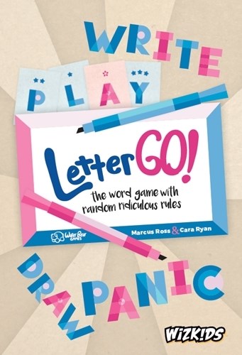 2!WZK73284 Letter Go Card Game published by WizKids Games