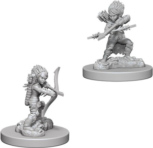 WZK73408S Pathfinder Deep Cuts Unpainted Miniatures: Gnome Female Rogue published by WizKids Games
