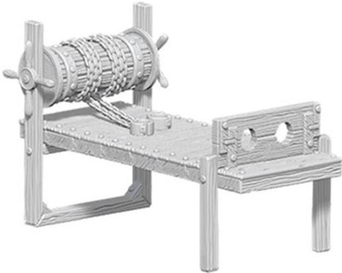 WZK73418S Pathfinder Deep Cuts Unpainted Miniatures: Torture Rack published by WizKids Games