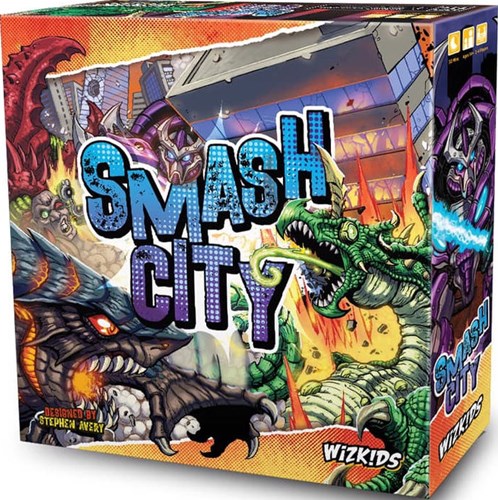 2!WZK73454 Smash City Board Game published by WizKids Games