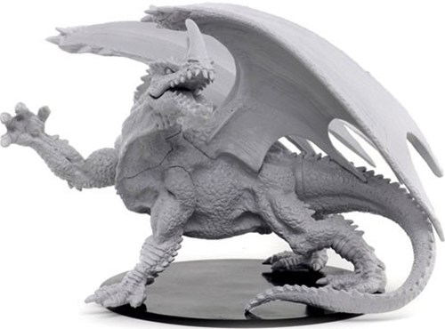 WZK73531 Pathfinder Deep Cuts Unpainted Miniatures: Gargantuan Green Dragon published by WizKids Games