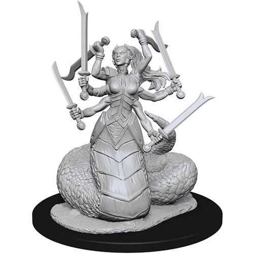 WZK73534S Dungeons And Dragons Nolzur's Marvelous Unpainted Minis: Marilith published by WizKids Games