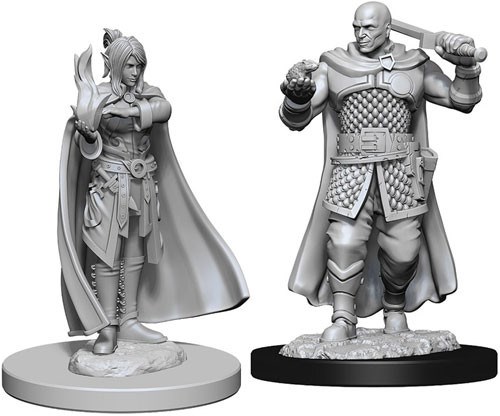 Dungeons And Dragons Nolzur's Marvelous Unpainted Minis: Minsc And Boo And Delina