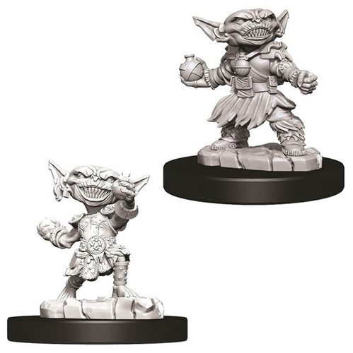 2!WZK73721S Pathfinder Deep Cuts Unpainted Miniatures: Female Goblin Alchemist published by WizKids Games