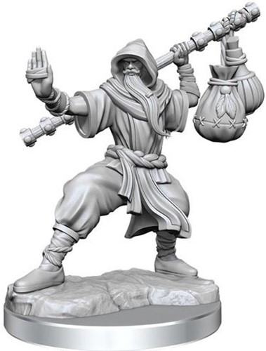 2!WZK75075 Dungeons And Dragons Frameworks: Human Monk Male published by WizKids Games