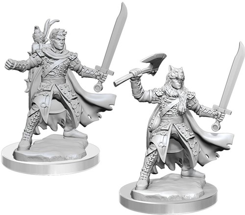 WZK75077 Dungeons And Dragons Frameworks: Male Half-Elf Ranger published by WizKids Games