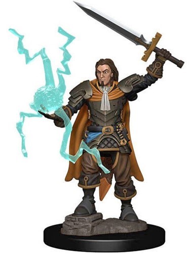 WZK77504S Pathfinder Deep Cuts Painted Miniatures: Human Cleric Male published by WizKids Games