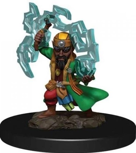 WZK77510S Pathfinder Deep Cuts Painted Miniatures: Gnome Sorcerer Male published by WizKids Games