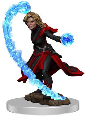 WZK77513S Pathfinder Deep Cuts Painted Miniatures: Female Human Wizard published by WizKids Games