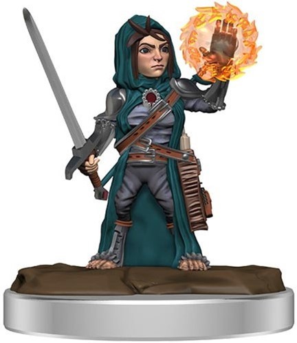 Pathfinder Deep Cuts Painted Miniatures: Female Halfling Cleric