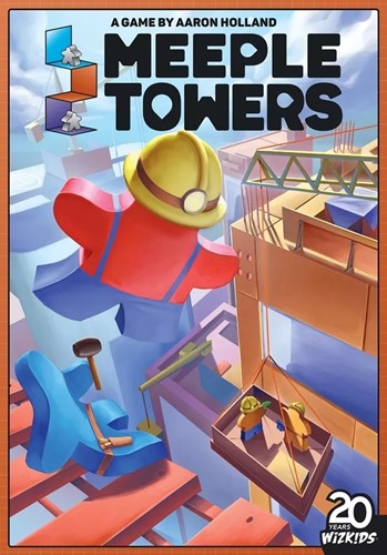 WZK87517 Meeple Towers Board Game published by WizKids Games