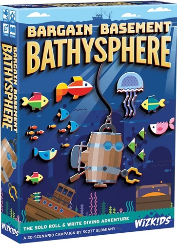 WZK87532 Bargain Basement Bathysphere Board Game published by WizKids Games