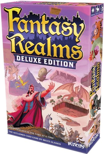 WZK87537 Fantasy Realms Card Game: Deluxe Edition published by WizKids Games