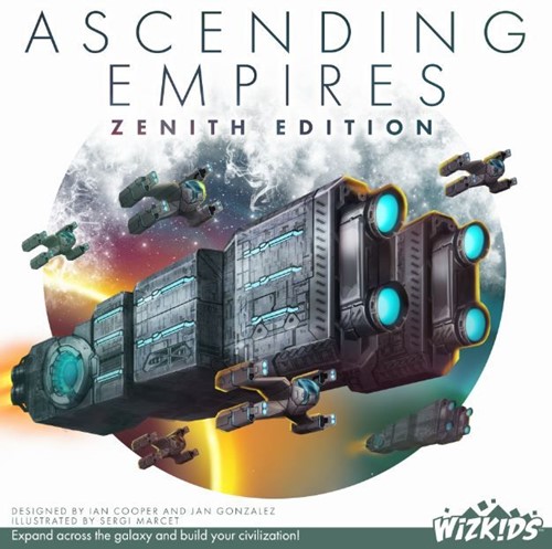 WZK87571 Ascending Empires Board Game: Zenith Edition published by WizKids Games