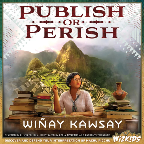 2!WZK87604 Winay Kawsay: Publish Or Perish Board Game published by WizKids Games