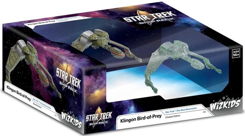2!WZK87644 Star Trek: Into The Unknown - Klingon Bird-Of-Prey Cloaked published by WizKids Games