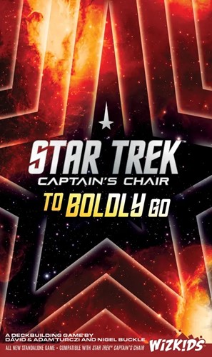 WZK87645 Star Trek: Captain's Chair Card Game: To Boldly Go published by WizKids Games