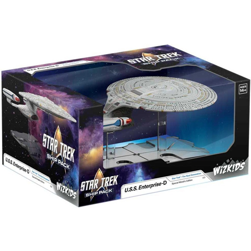 WZK89852 Star Trek: Into The Unknown - U.S.S. Enterprise-D Ship Pack published by WizKids Games