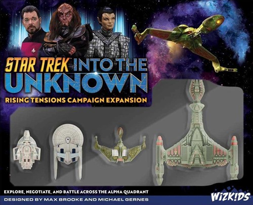 2!WZK89854 Star Trek: Into The Unknown - Rising Tensions Expansion published by WizKids Games