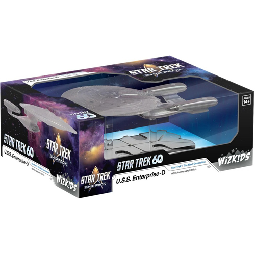 2!WZK89859 Star Trek: Into The Unknown - U.S.S. Enterprise - 60th Anniversary Edition published by WizKids Games