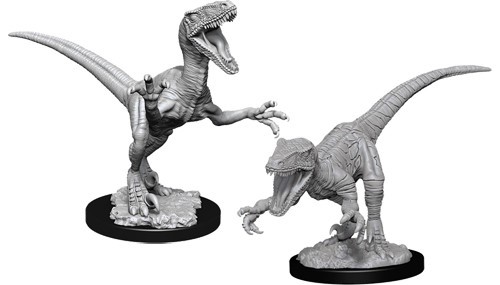 WZK90047S Pathfinder Deep Cuts Unpainted Miniatures: Raptors published by WizKids Games