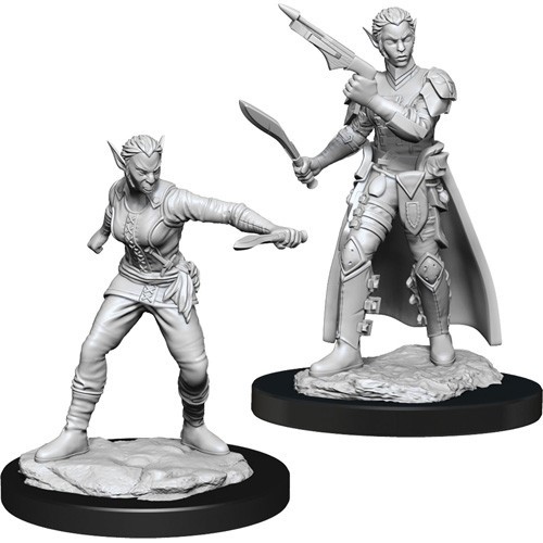 WZK90148S Dungeons And Dragons Nolzur's Marvelous Unpainted Minis: Shifter Female Rogue published by WizKids Games