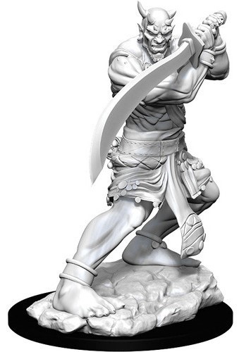 WZK90163S Dungeons And Dragons Nolzur's Marvelous Unpainted Minis: Efreeti published by WizKids Games