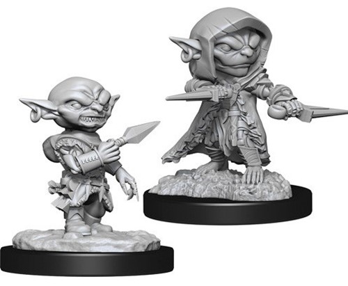WZK90170S Pathfinder Deep Cuts Unpainted Miniatures: Goblin Male Rogue published by WizKids Games